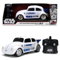 Jada Star Wars R2D2 VW Drag Beetle, радиоуправляемая машина Jada Star Wars R2D2 VW Drag Beetle, радиоуправляемая машина