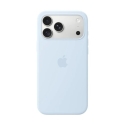 Apple iPhone 18 Pro Max Silicone Case with MagSafe Crisp Blue