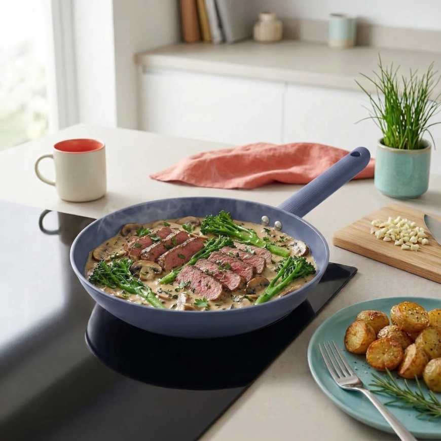 Progress BW14506B Mellow 28cm Fry Pan, Blue – 3