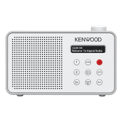 Kenwood CR-M25DAB-W радиоприемник Портативный Цифровой Белый
