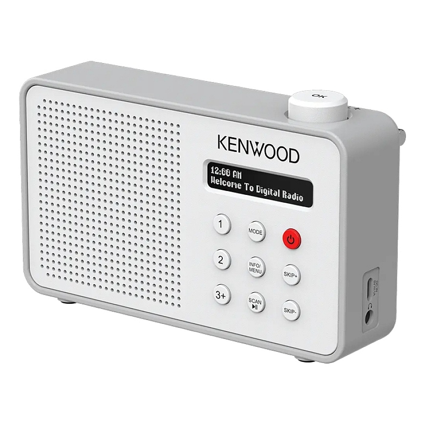 Kenwood CR-M25DAB-W радиоприемник Портативный Цифровой Белый – 2