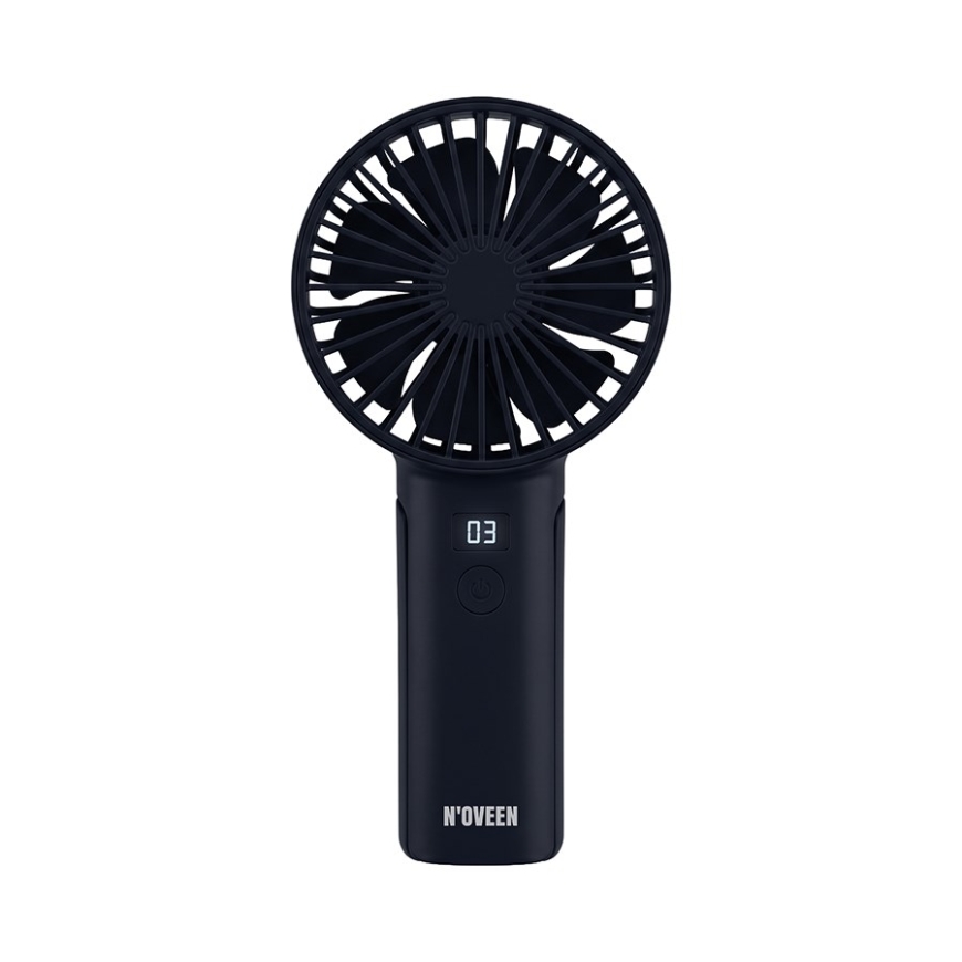 NOVEEN F120 uzlādējams USB rokas un galda ventilators