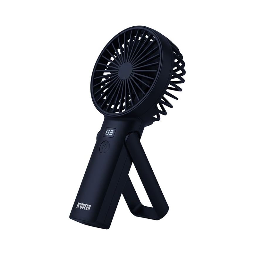 NOVEEN F120 laaditav USB käe- ja lauaventilaator – 3