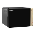 QNAP TS-664 NAS Tower Intel® Celeron® N5095 8 GB DDR4 0 TB QNAP QTS Must, Pronks