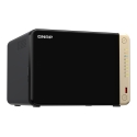 QNAP TS-664 NAS Tower Intel® Celeron® N5095 8 GB DDR4 0 TB QNAP QTS Must, Pronks