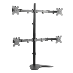 LogiLink BP0046 monitora stiprinājums un statīvs 81,3 cm (32") Galds Nerūsējošs tērauds