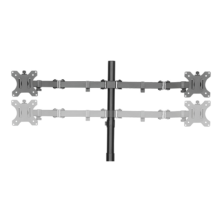 LogiLink BP0046 monitorin kiinnike ja jalusta 81,3 cm (32") Vastaanotto Ruostumaton teräs – 2