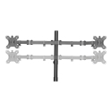 LogiLink BP0046 monitor mount / stand 81.3 cm (32") Desk Stainless steel LogiLink BP0046 monitor mount / stand 81.3 cm (32") Desk Stainless steel