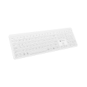 Natec Tang US langaton näppäimistö BT + 2.4 GHz hiljainen Slim valkoinen Natec Tang US langaton näppäimistö BT + 2.4 GHz hiljainen Slim valkoinen