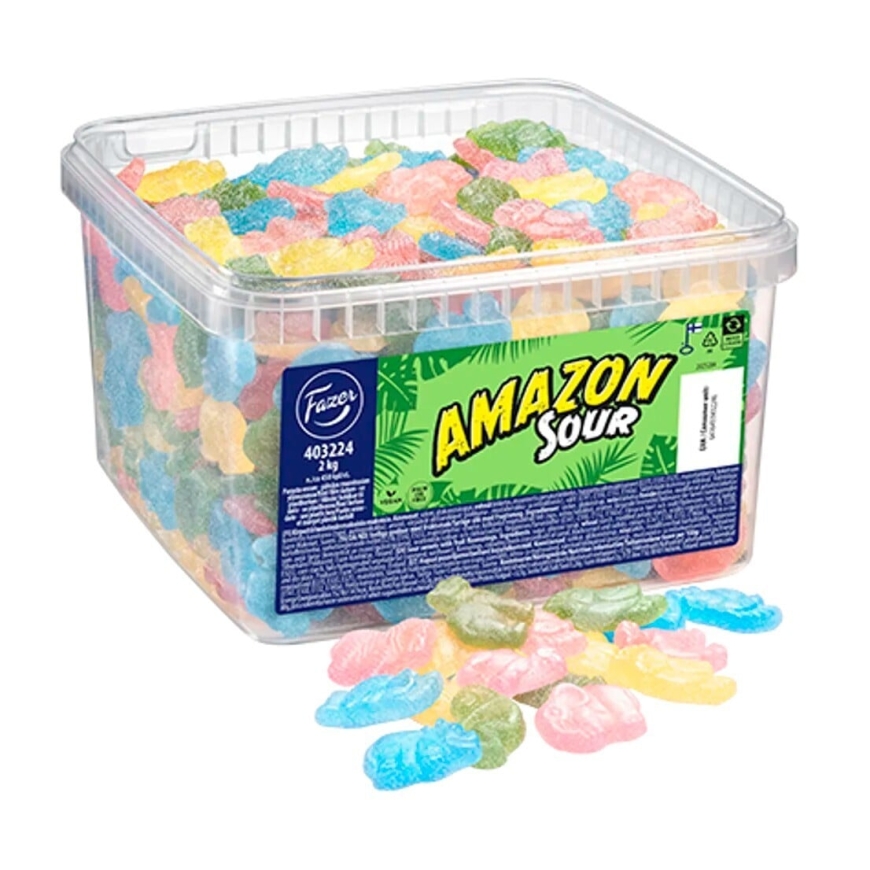 Fazer Amazon Sour birūs saldumynai, 2,0 kg
