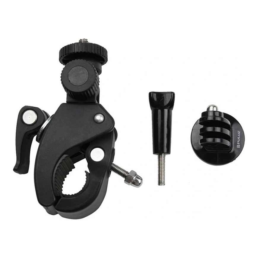 Puluz Handlebar Mount for Action Cameras with Tripod Thread (Black)