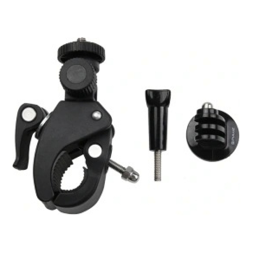 Puluz Handlebar Mount for Action Cameras with Tripod Thread (Black) – 2