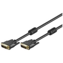 Goobay DVI-D FullHD kaabel 1,8 m must Goobay DVI-D FullHD kaabel 1,8 m must