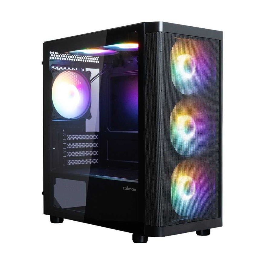 ZALMAN M4 SE, mATX Mini Torni PC Korpus, 6 x 120mm FRGB Ventilaatorit, B