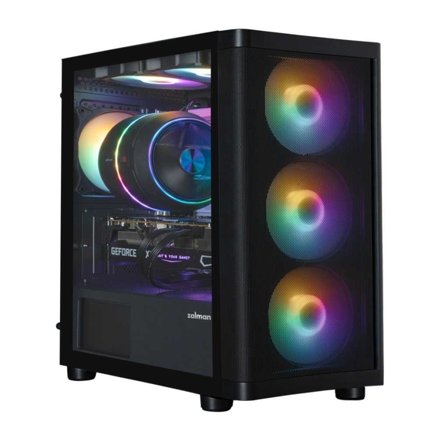 ZALMAN M4 SE, mATX Mini Torni PC Korpus, 6 x 120mm FRGB Ventilaatorit, B – 5