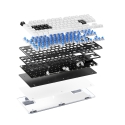 Pulsar PCMK 3 HE TKL spēļu tastatūra, balta Pulsar PCMK 3 HE TKL spēļu tastatūra, balta