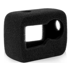 Puluz Windscreen for DJI Osmo Action 5 Pro/4/3 (Black)