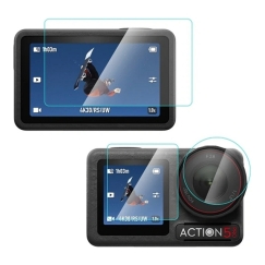 Puluz grūdintas stiklas DJI Osmo Action 5 Pro (aišku)