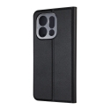 FoneKit BookCase kaitsekott, OPPO Find X9, must FoneKit BookCase kaitsekott, OPPO Find X9, must
