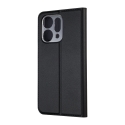 FoneKit BookCase apsaugos dėklas, OPPO Reno14 5G, juodas FoneKit BookCase apsaugos dėklas, OPPO Reno14 5G, juodas