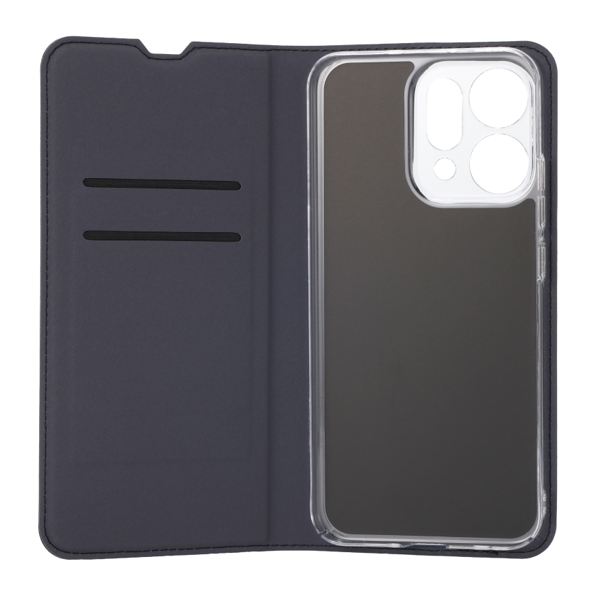 FoneKit BookCase aizsargapvalks, OPPO Reno14 5G, melns – 3