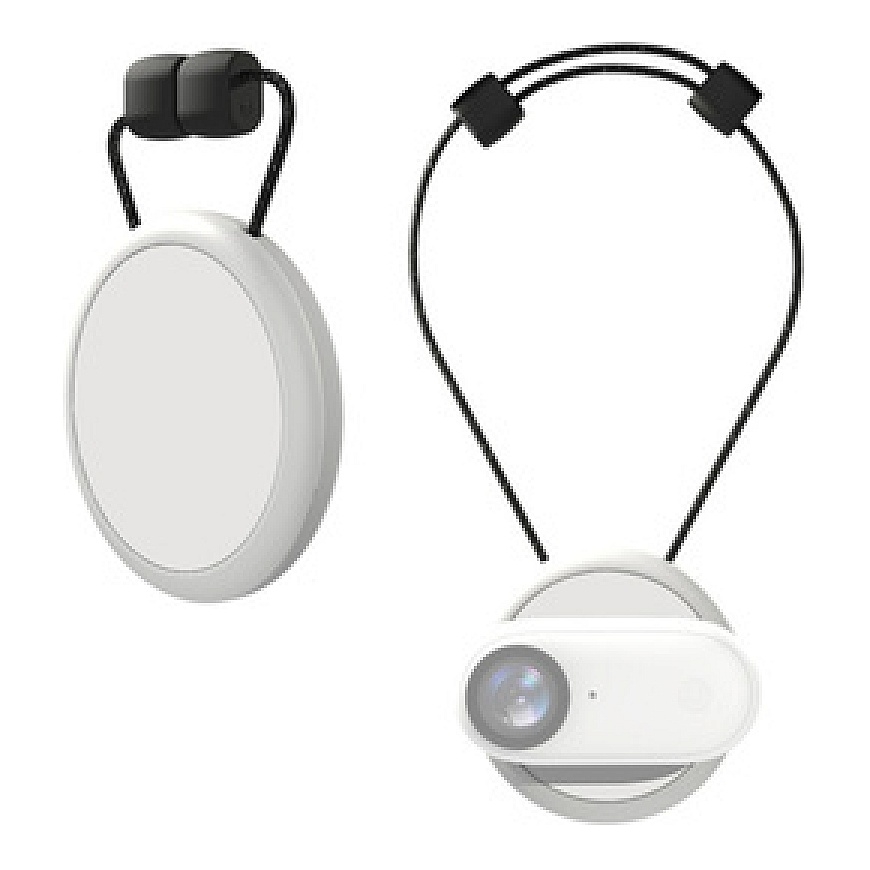 Puluz magnetiline kinnitus Insta360 GO 3/GO 3S jaoks (valge) – 2