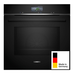 Siemens iQ700 (HM736G1B1) kombinacinis orkaitė, juoda