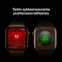 Apple Watch Series 12 (GPS) 42 mm tumma pronssi alumiinikuori ja oliivinvihreä urheiluranneke, S/M Apple Watch Series 12 (GPS) 42 mm tumma pronssi alumiinikuori ja oliivinvihreä urheiluranneke, S/M