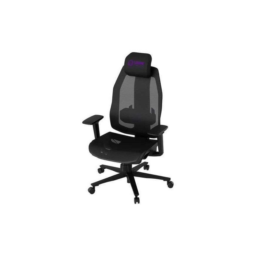 Lorgar CHP51 Mesh žaidimų kėdė Pro Juoda/Violetinė – 3