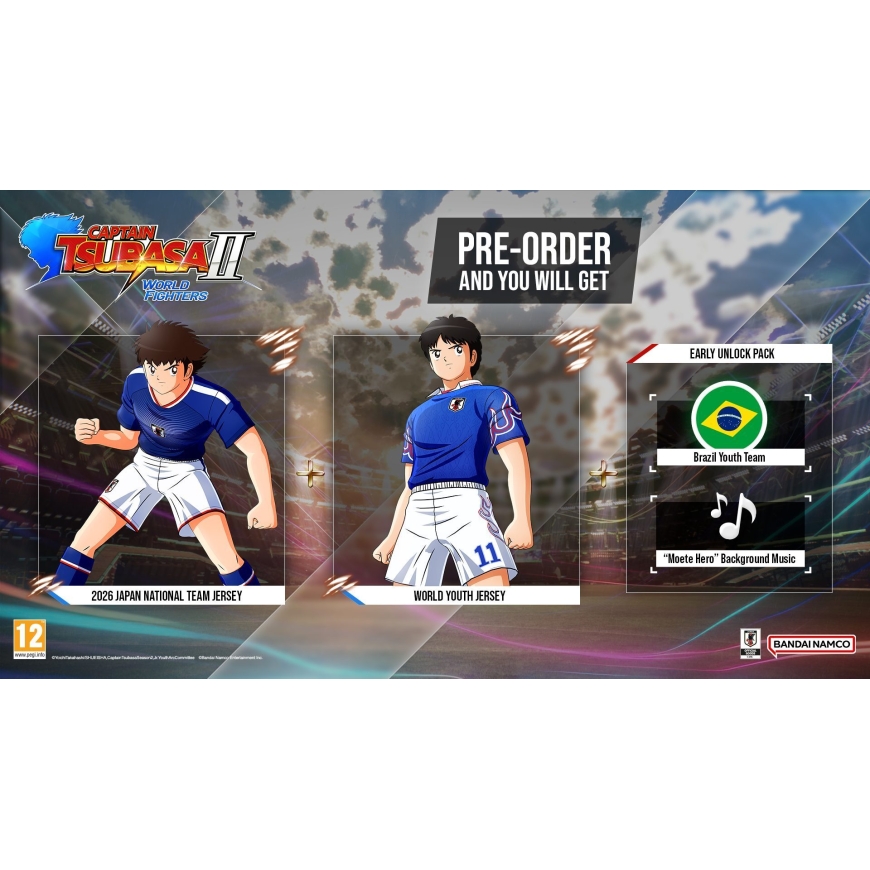 Captain Tsubasa II: Maailma Võitlejad (PS5) – 2