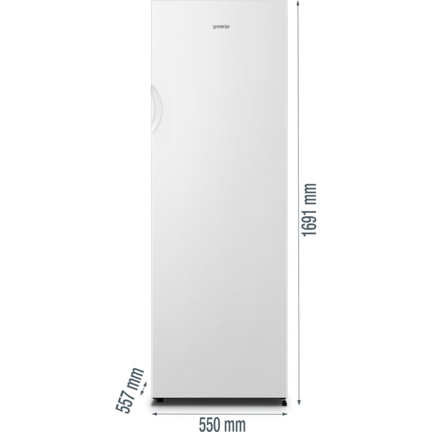 Gorenje FN4172CW Upright freezer Freestanding 194 L White – 3
