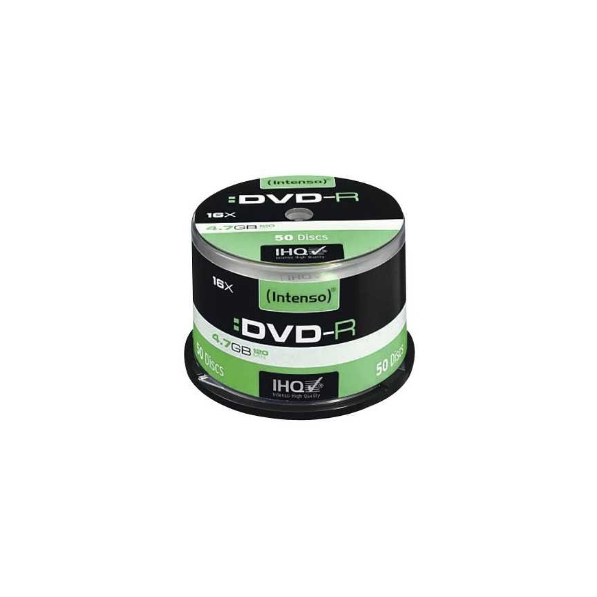 Intenso DVD-R 4.7 ГБ 16x упаковка 50 (4101155)