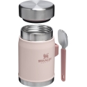 Stanley Legendary Classic food thermos + spoon-fork, 400 ml, pink Stanley Legendary Classic food thermos + spoon-fork, 400 ml, pink