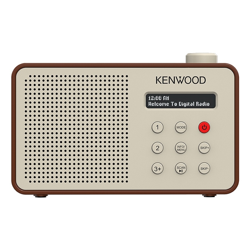 Kenwood CRM25DABT Portable Digital Mocha