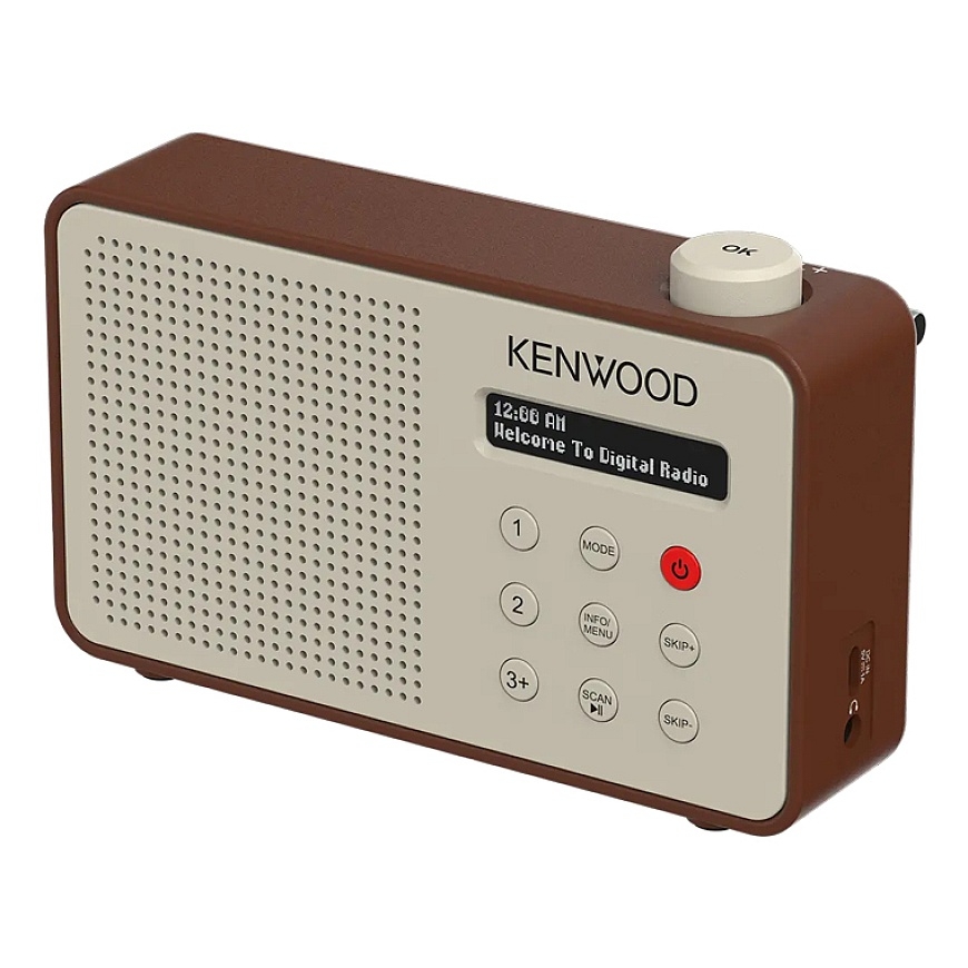 Kenwood CRM25DABT Portable Digital Mocha – 2
