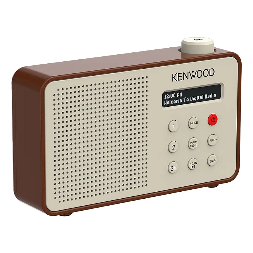 Kenwood CRM25DABT Портативный Цифровой Темно-коричневый (мокко) – 4