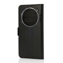 Wave Book Case, Nothing Phone (3a) Pro, melns Wave Book Case, Nothing Phone (3a) Pro, melns