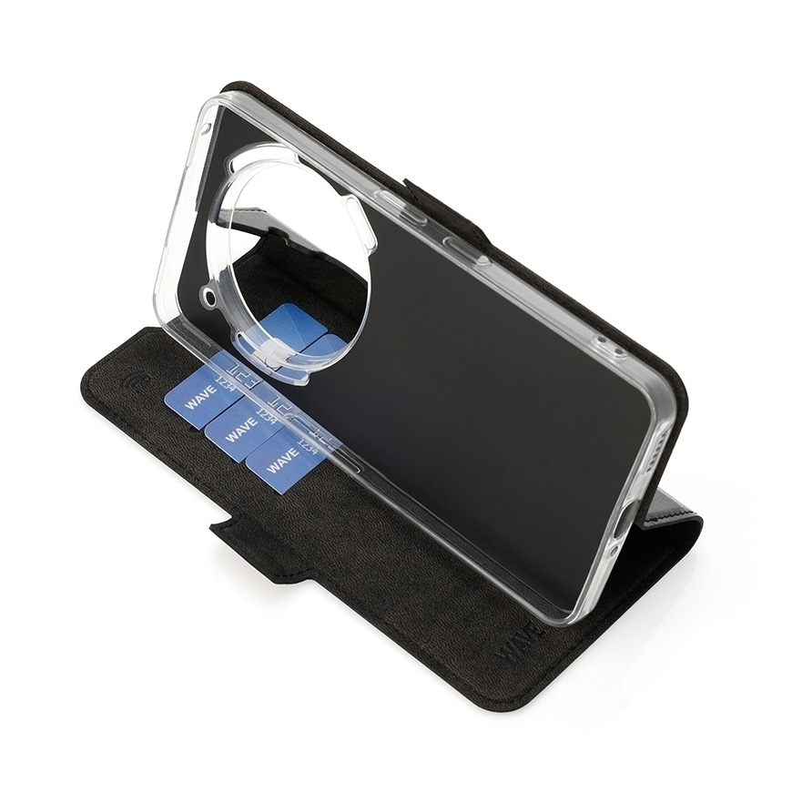 Wave Book Case, Nothing Phone (3a) Pro, juodas – 3