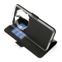 Wave Book Case, Nothing Phone (3a) Pro, black Wave Book Case, Nothing Phone (3a) Pro, black