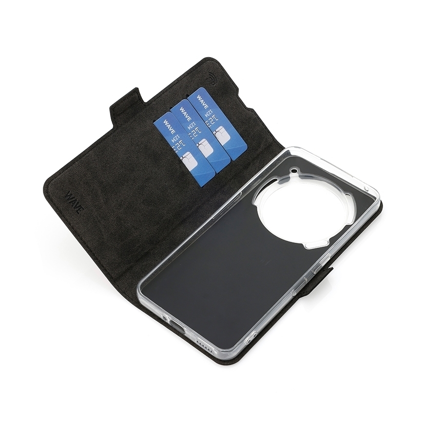 Wave Book Case, Nothing Phone (3a) Pro, juodas – 4