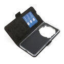 Wave Book Case, Nothing Phone (3a) Pro, melns Wave Book Case, Nothing Phone (3a) Pro, melns