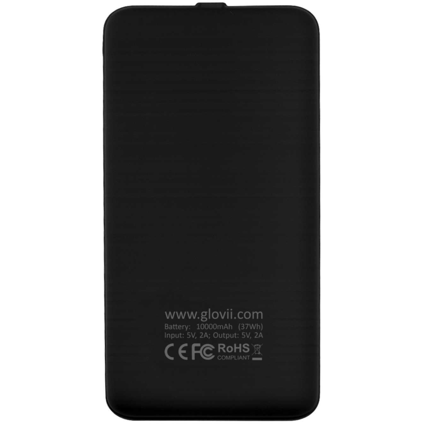 Glovii "P10000G Always On 10000mAh" Melns – 2