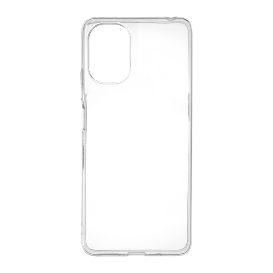 FoneKit silikono dėklas, Motorola G06, permatomas