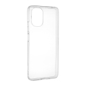 FoneKit silikona vāks, Motorola G06, caurspīdīgs FoneKit silikona vāks, Motorola G06, caurspīdīgs