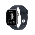Apple Watch Series 12 (GPS) 42 мм корпус из звездного серого алюминия и черно-синяя спортивная ремешка, S/M Apple Watch Series 12 (GPS) 42 мм корпус из звездного серого алюминия и черно-синяя спортивная ремешка, S/M