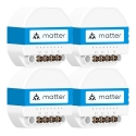 MEROSS MSS815MAQUA-UN 4-Pack Smart Wi-Fi Switches MEROSS MSS815MAQUA-UN 4-Pack Smart Wi-Fi Switches