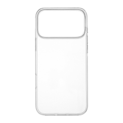 FoneKit silikonisuoja, iPhone 18 Pro Max / 17 Pro Max, läpinäkyvä