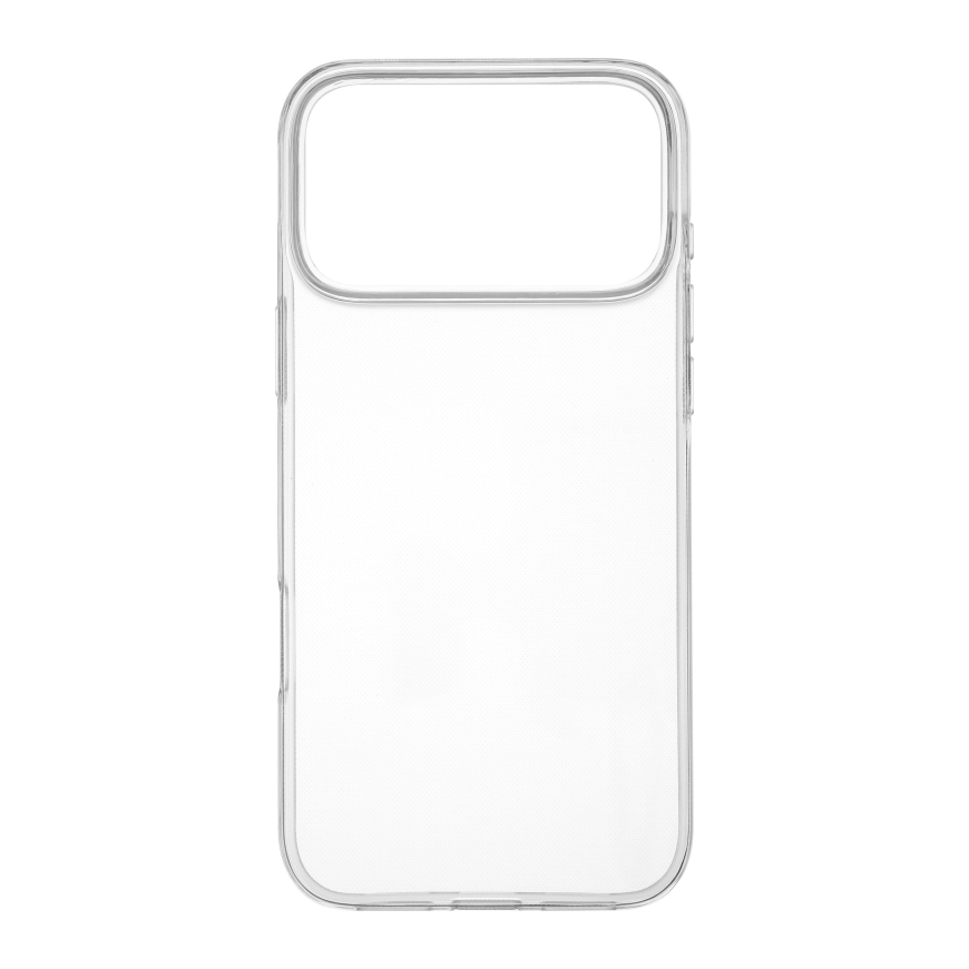 FoneKit silikono dėklas, iPhone 18 Pro Max / 17 Pro Max, skaidrus