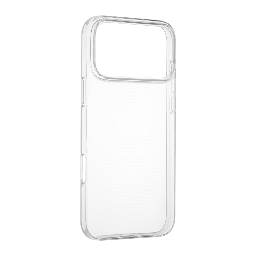 FoneKit silikona vāks, iPhone 18 Pro Max / 17 Pro Max, caurspīdīgs – 3