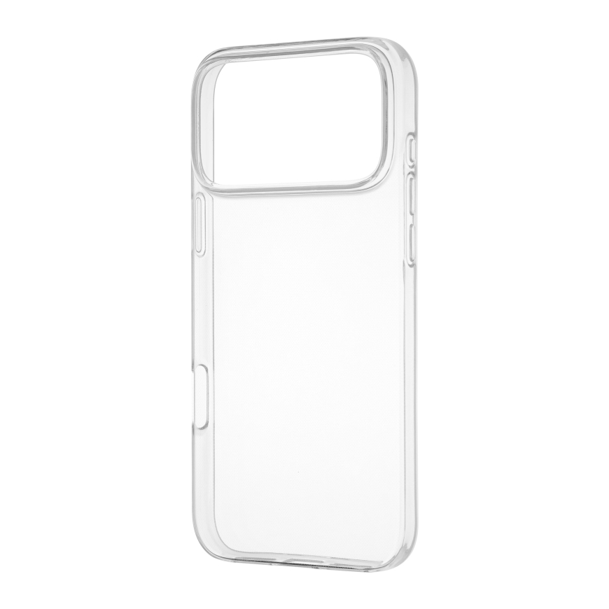 FoneKit silikonisuoja, iPhone 18 Pro Max / 17 Pro Max, läpinäkyvä – 4
